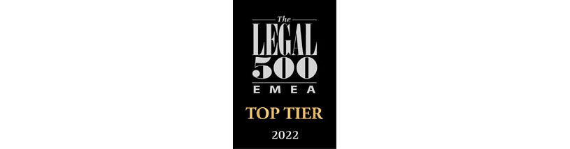 Elvinger Hoss Prussen is ranked Leading Firm in the 2022 edition of Legal 500.