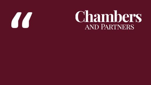 We are Top Ranked in the 2022 edition of Chambers and Partners