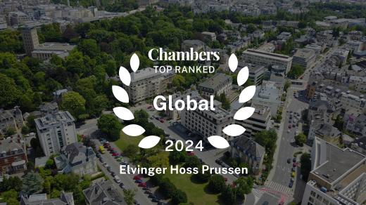 Elvinger Hoss Prussen receives top rankings in the legal guide Chambers Global 2024